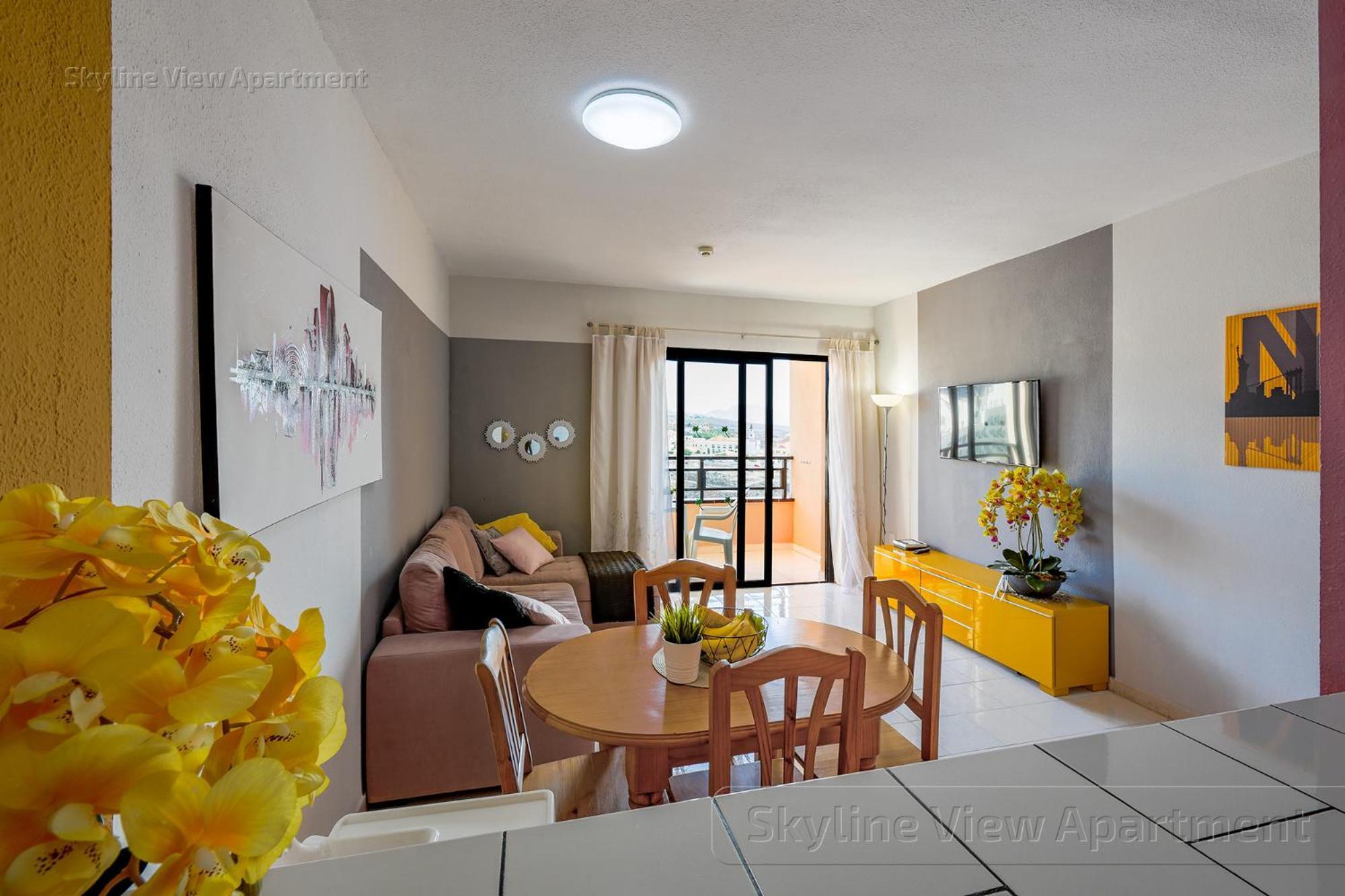 Skyline View Apartment - Free Private Parking Including & Guest Bonus Costa Adeje  ภายนอก รูปภาพ