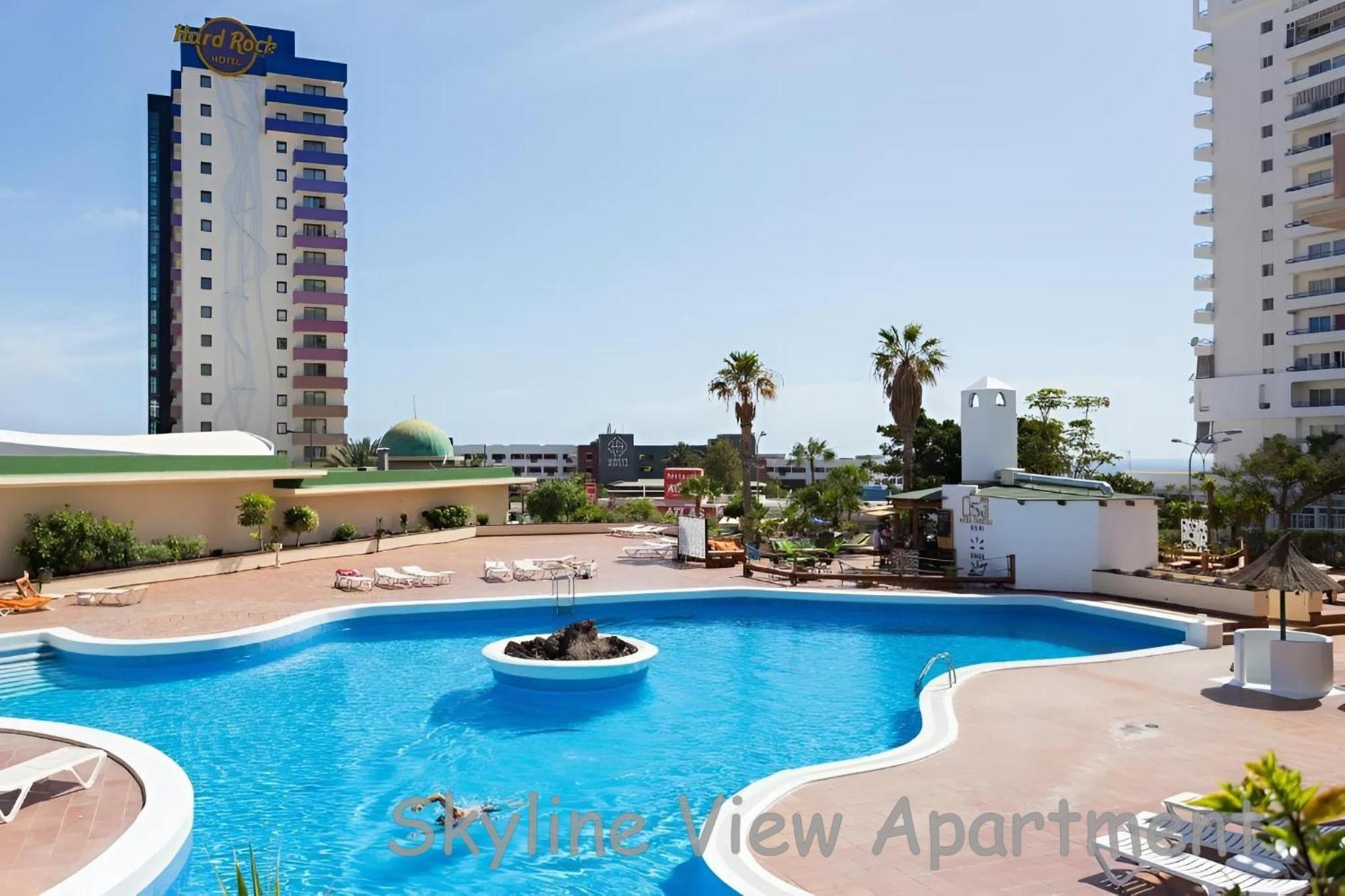 Skyline View Apartment - Free Private Parking Including & Guest Bonus Costa Adeje  ภายนอก รูปภาพ