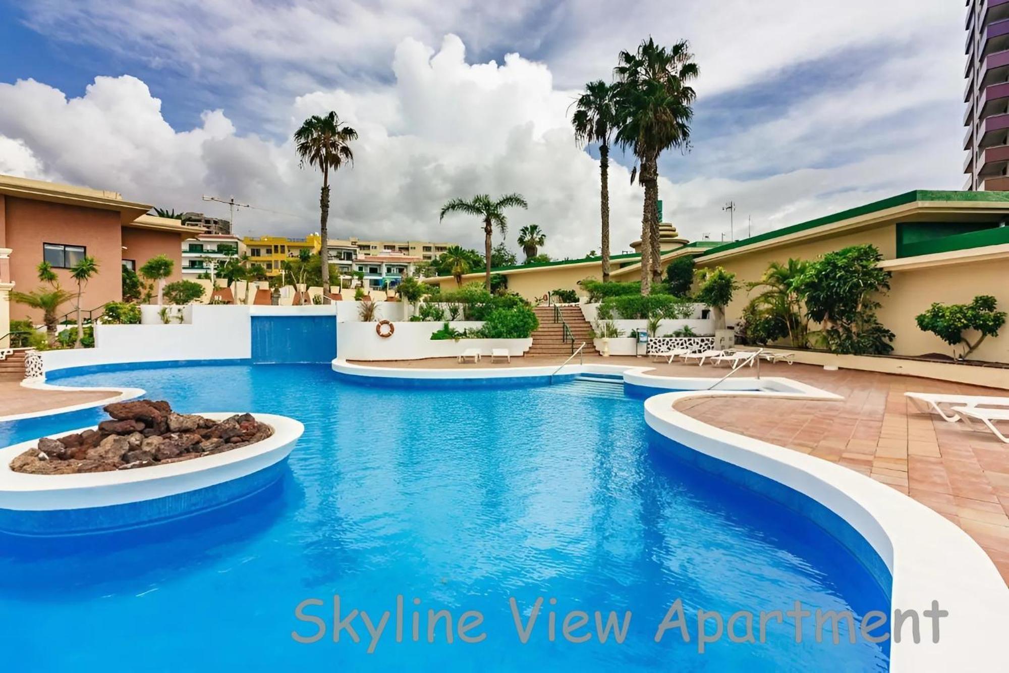 Skyline View Apartment - Free Private Parking Including & Guest Bonus Costa Adeje  ภายนอก รูปภาพ