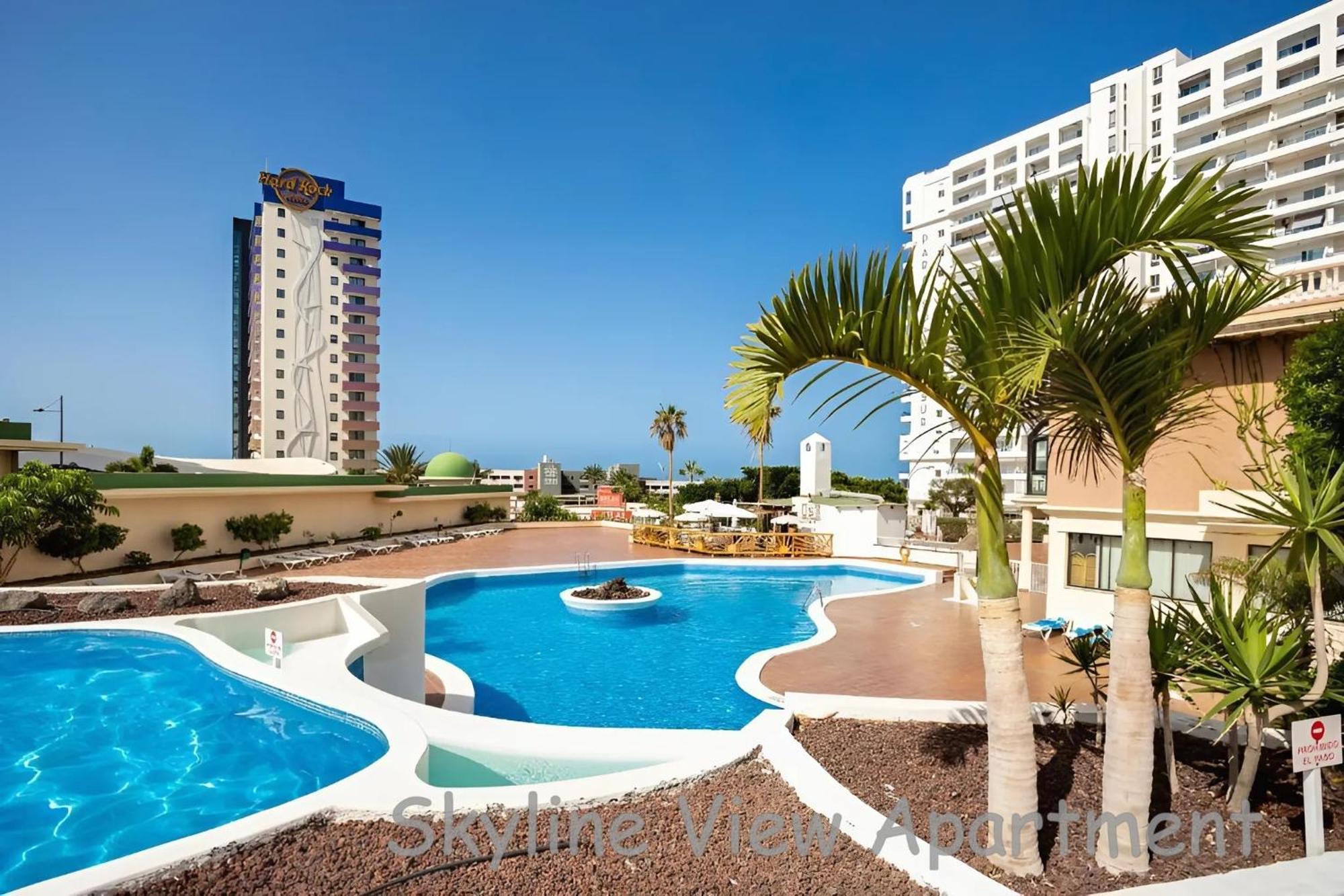 Skyline View Apartment - Free Private Parking Including & Guest Bonus Costa Adeje  ภายนอก รูปภาพ